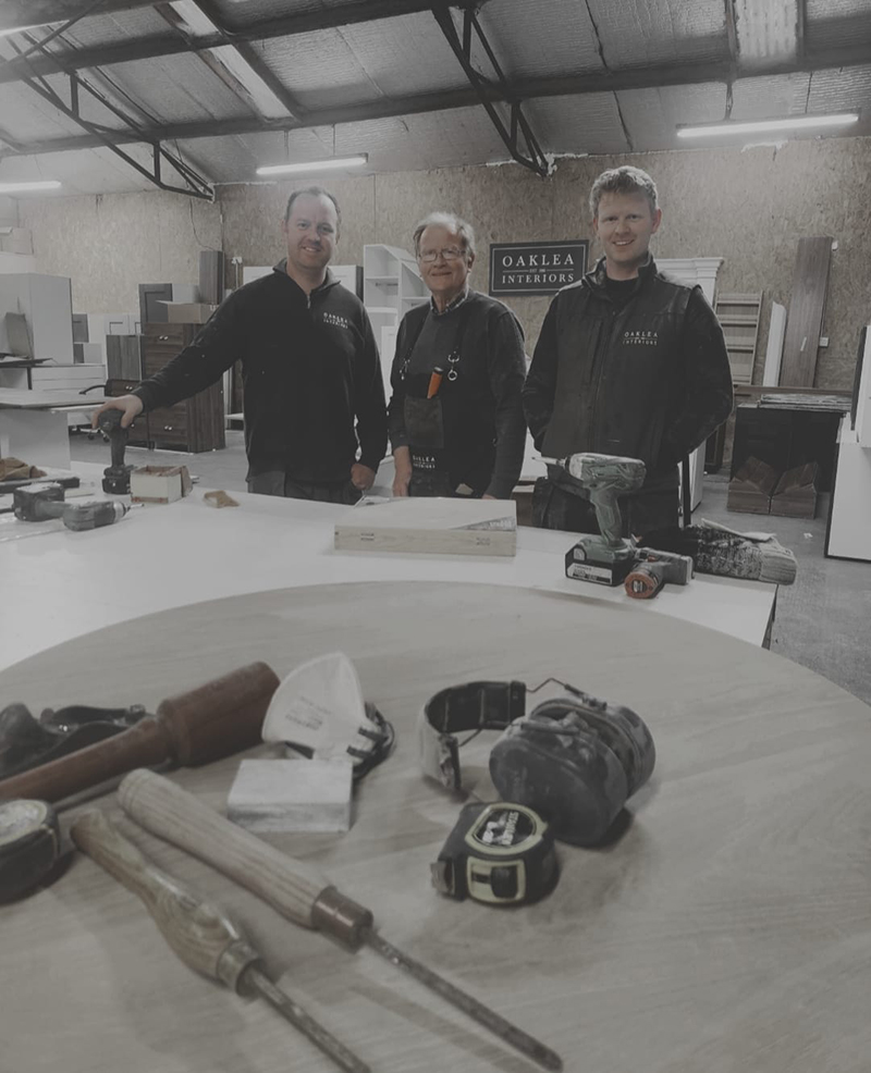 Oaklea Interiors carpenters - the McGuckin family